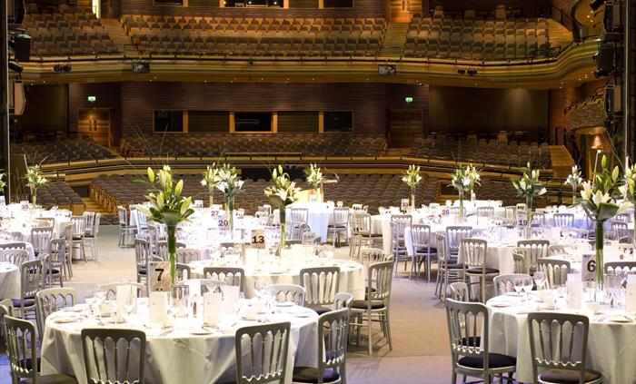 Dinner on the Donald Gordon Theatre Stage